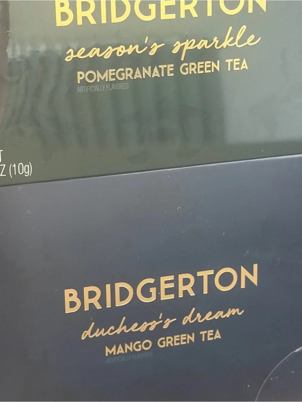 Bridgerton NWT “Talk of the Ton” Tea Book Gift Set - 8 Assorted Flavored Teas